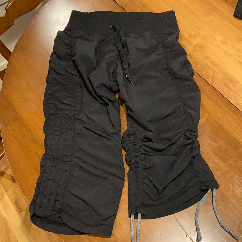 Black track pants